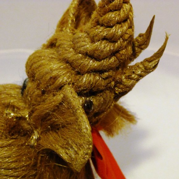 Jute Figurine Elephant By "The Original Jute Sculpture by Patty" Atlanta, USA - Picture 5 of 16